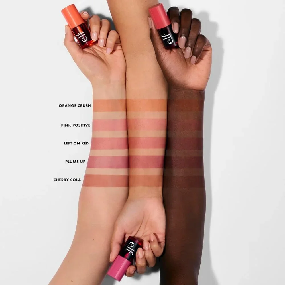 Sheer For It Blush Tint, Left On Red, Cream, Sheer, Hydrating - 4.21 x 1.1 x 1.1